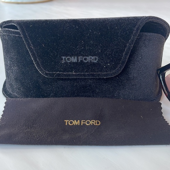 Tom Ford Liora sunglasses pink lens
